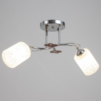 Люстра "Авиэтта" 2хЕ27 40Вт хром 58х23х26 см BayerLux