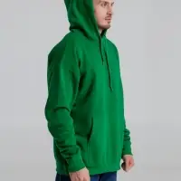 Толстовка с капюшоном Slam 320, ярко-зеленая, размер XXL