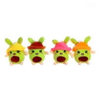 Мягкая игрушка &laquo;Авокадо в панамке&raquo;, на брелоке, цвет МИКС