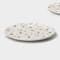 Набор тарелок десертных фафрфоровых Magistro Terazzo, d=18,5 см, 2 шт Набор тарелок десертных фафрфоровых Magistro Terazzo, d=18,5 см, 2 шт