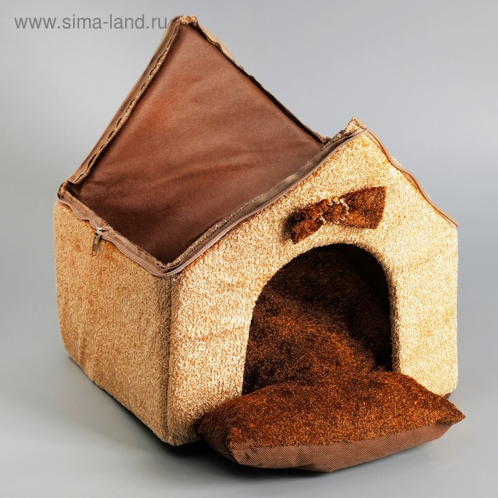 Домик Домик "Ворсинка", 34 х 32 х 37 см, микс