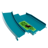 Автотрек &laquo;Виражи&raquo;, световые и звуковые эффекты, работает от батареек