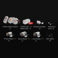 Конструктор &laquo;Техно. Фермерский погрузчик&raquo;, радиоуправляемый, 1469 деталей