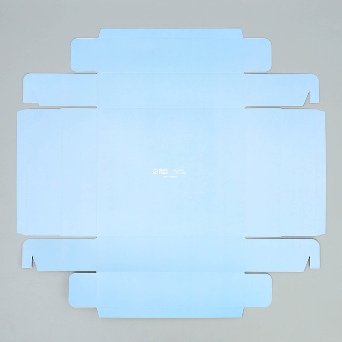 Коробка подарочная новогодняя складная &laquo;С новым годом&raquo; , шары, 23.5 х 20.5 х 5.5 см, Новый год