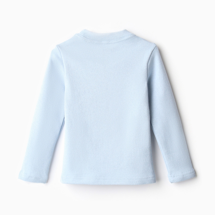 Термобелье для девочки (лонгслив, легинсы) цвет голубой, рост 134