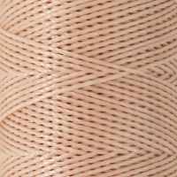 Нитки вощёные, круглые, 300D/3, 0,35 мм, 60 ± 2 м, цвет бежевый Нитки вощёные, круглые, 300D/3, 0,35 мм, 60 ± 2 м, цвет бежевый