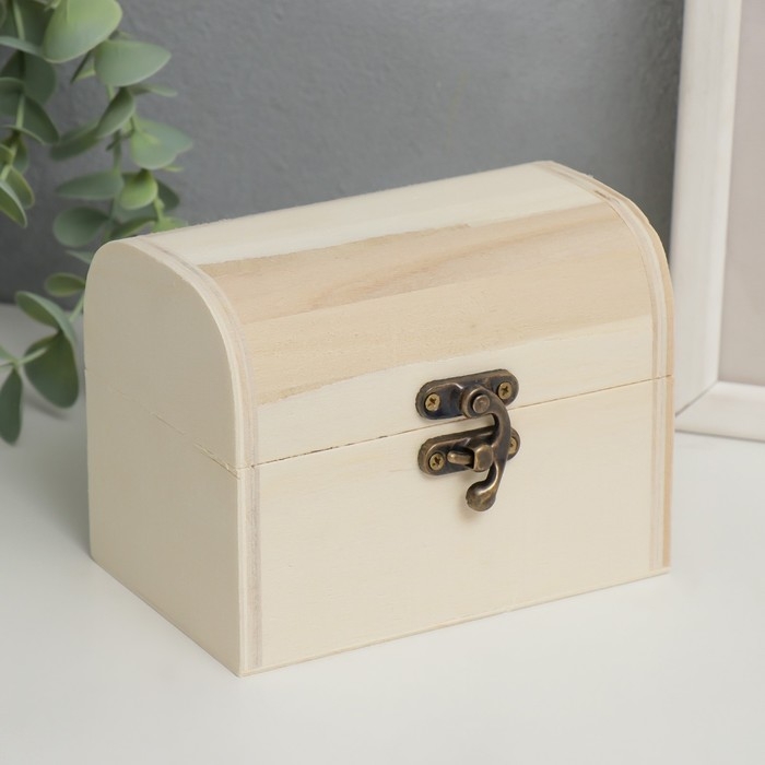 Шкатулка для росписи дерево Шкатулка для росписи дерево "Сундучки"набор 2 шт 12х8х9 , 11,5х16х12 см