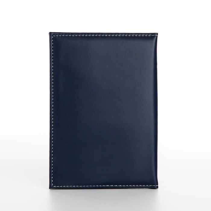 Обложка для паспорта, цвет синий Обложка для паспорта, цвет синий