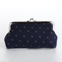 Косметичка на фермуаре, цвет синий Косметичка на фермуаре, цвет синий