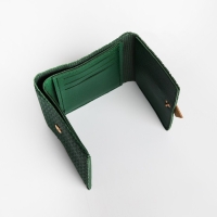 Кошелёк женский на кнопке, цвет зелёный Кошелёк женский на кнопке, цвет зелёный
