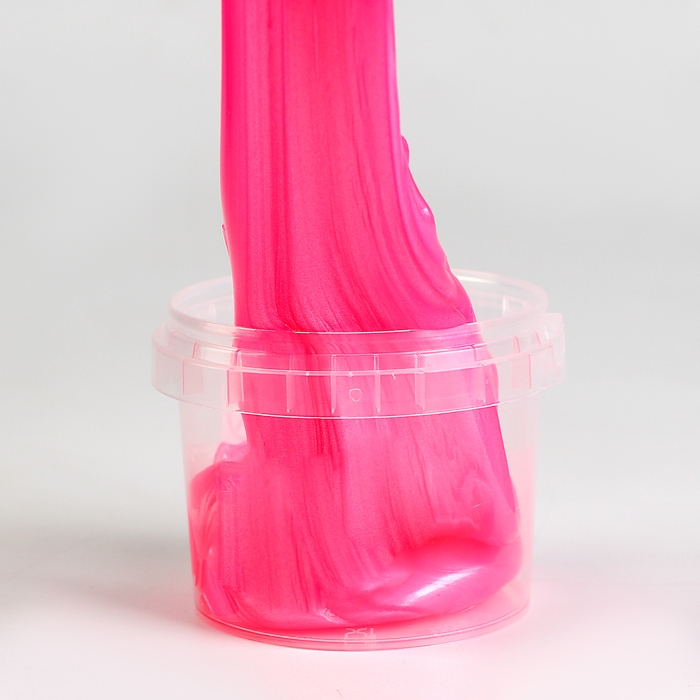 Слайм &laquo;Перламутровый&raquo; розовый 100 г