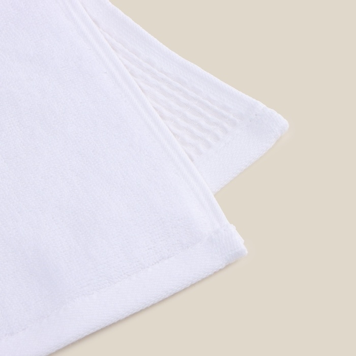 Полотенце махровое SL HOME: Waffle "Блан де Блан" 50х90 см, 100% хлопок, 490 г/м2