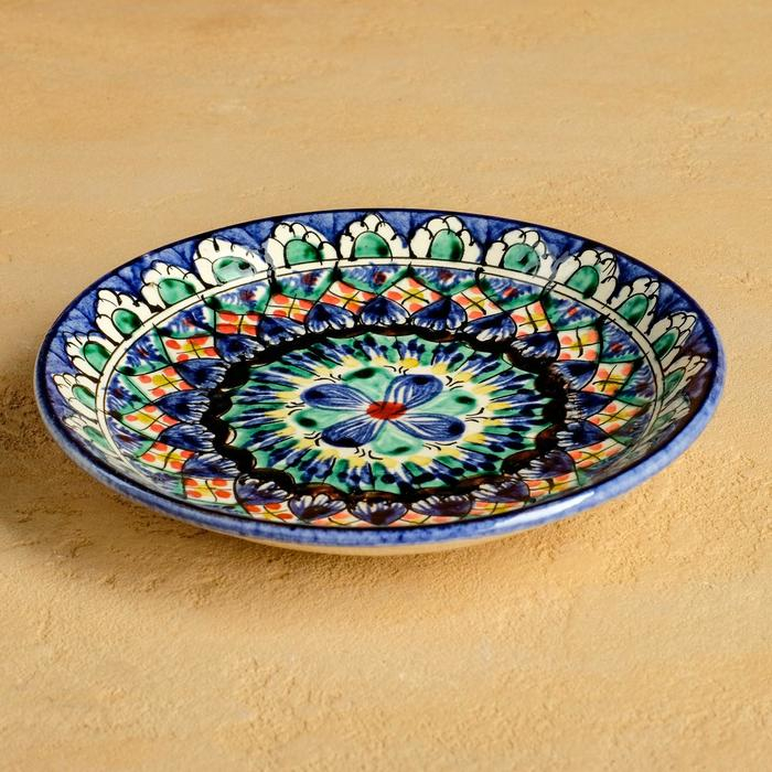 Набор чайный Риштан, 4 предмета в подар упак: чайник 0,7л, 2 пиалы 9,5см, тарелка 17см Набор чайный Риштан, 4 предмета в подар упак: чайник 0,7л, 2 пиалы 9,5см, тарелка 17см