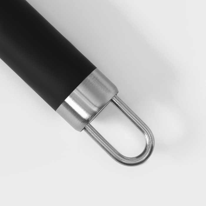 Рыбочистка Доляна Venus, 25 см, нержавеющая сталь, цвет чёрный Рыбочистка Доляна Venus, 25 см, нержавеющая сталь, цвет чёрный