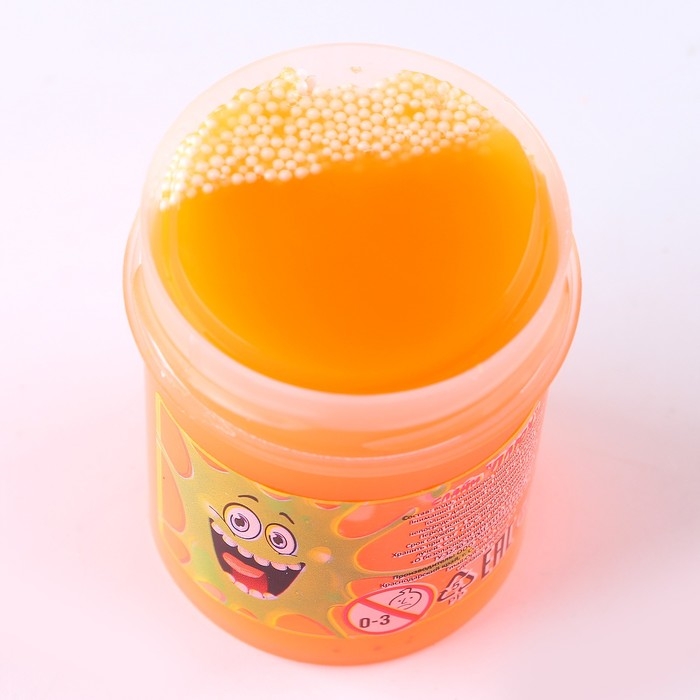 Слайм с шариками, туба 40 гр., ассорти Слайм с шариками, туба 40 гр., ассорти