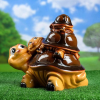 Садовая фигура "Черепаха тройная" 25х24х31см Садовая фигура "Черепаха тройная" 25х24х31см