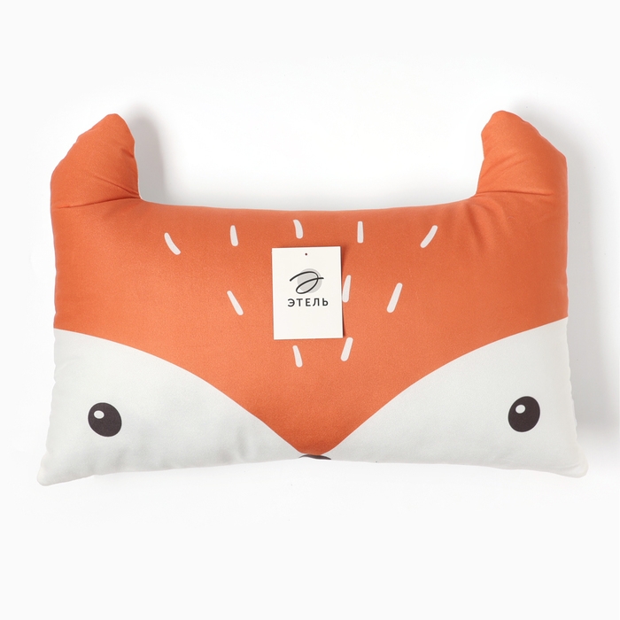 Подушка декоративная Этель "Лиса", 40*60 см, 100% п/э, велюр