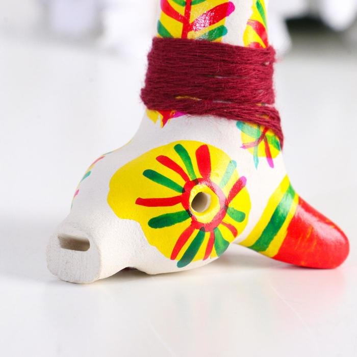 Филимоновская игрушка - свисток &laquo;Собака&raquo;