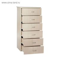 Комод №5, 600х450х1250, Венге светлый Комод №5, 600х450х1250, Венге светлый