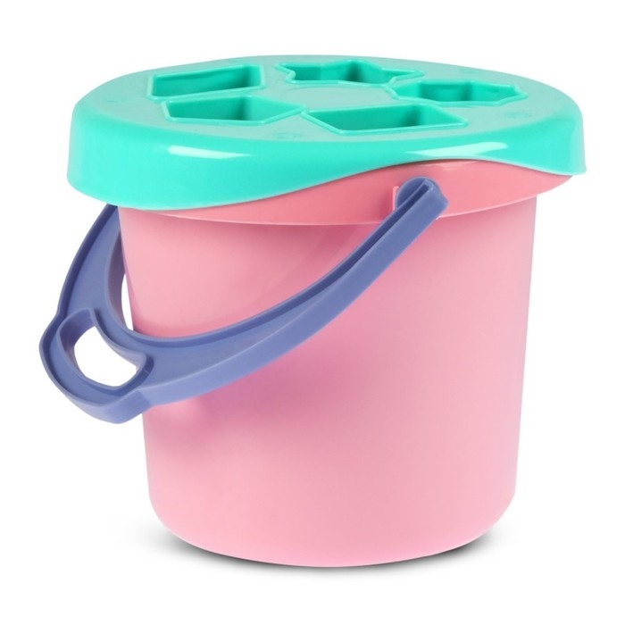 Песочный набор — сортёр, бирюзово-розовый Песочный набор — сортёр, бирюзово-розовый
