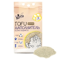Наполнитель тофу "Котэ", впитываемость 5 л, оригинальный Наполнитель тофу "Котэ", впитываемость 5 л, оригинальный