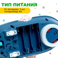 Катер &laquo;Морячок&raquo; работает от батареек, свет