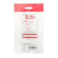 Трос-лента буксировочный TORSO, 3.5 т, 4 м, 2 крюка Трос-лента буксировочный TORSO, 3.5 т, 4 м, 2 крюка