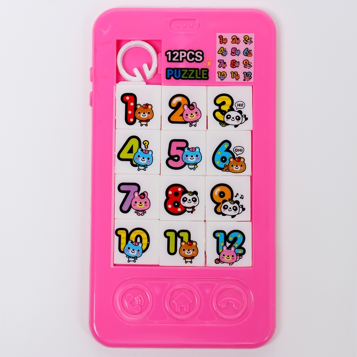 Головоломка-пятнашки &laquo;Циферки&raquo;, виды МИКС