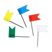 Набор кнопок "Флажки", цветные, в пластиковой упаковке Набор кнопок "Флажки", цветные, в пластиковой упаковке