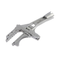 Ключ разводной сантехнический ТУНДРА, укороченная рукоятка, раскрытие губок до 80 мм, 225 мм Ключ разводной сантехнический ТУНДРА, укороченная рукоятка, раскрытие губок до 80 мм, 225 мм