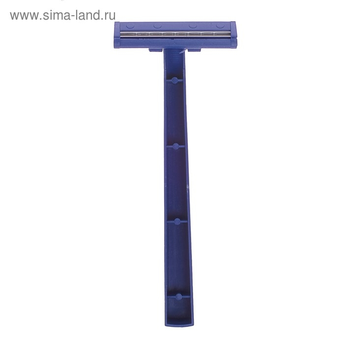 Набор станков для бритья LuazON, с 2 лезвиями, синий, 10 шт.