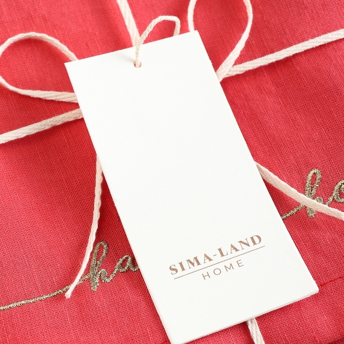 Наб. салфеток SL HOME Наб. салфеток SL HOME"Holidays"40х40см-4шт., лён 100%, 170 гр/м2