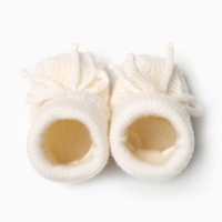 Пинетки детские, цвет белый, размер 9-11 Пинетки детские, цвет белый, размер 9-11