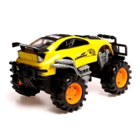Джип радиоуправляемый «Гонщик», работает от батареек, цвет жёлтый Джип радиоуправляемый «Гонщик», работает от батареек, цвет жёлтый