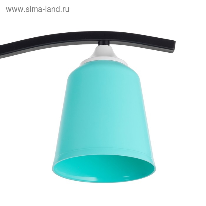 Плафон универсальный Плафон универсальный "Цилиндр" Е14/Е27 лазурный 11х11х12см