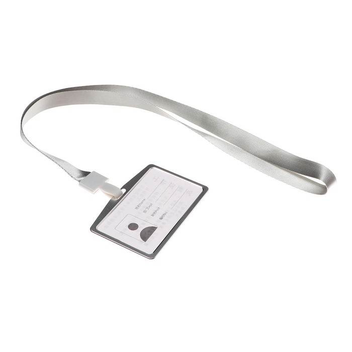 Бейдж-карман горизонтальный (внешний 105 х 78мм), внутренний 97 х 66 мм, металл, золото, лента 40см Бейдж-карман горизонтальный (внешний 105 х 78мм), внутренний 97 х 66 мм, металл, золото, лента 40см