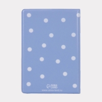 Обложка для паспорта, цвет голубой Обложка для паспорта, цвет голубой