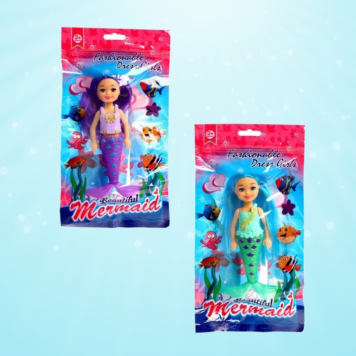 Кукла сказочная &laquo;Русалка&raquo; с аксессуарами, МИКС