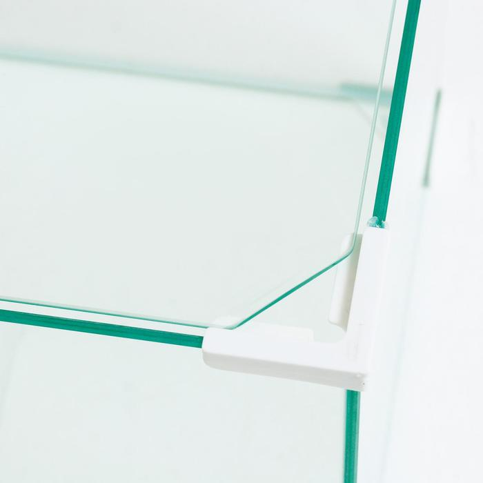 Комплект аквариумов Куб Комплект аквариумов Куб "Матрёшка", 16 л, 27 л, 43 л, белые уголоки