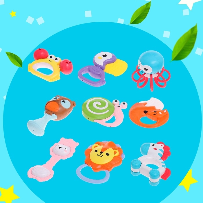 Набор погремушек с прорезывателями &laquo;Совушка&raquo;