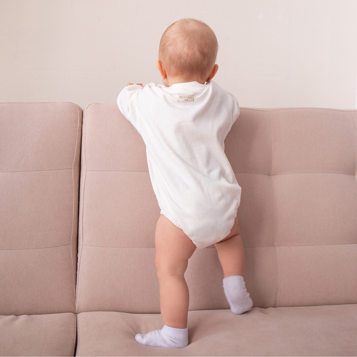 Свитшот-боди детский MINAKU цвет экрю, рост 56-62 см