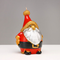 Свеча декоративная "Санта", 12х8,6х7,4 см Свеча декоративная "Санта", 12х8,6х7,4 см