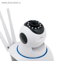 Видеокамера WiFi Luazon, CAM-06, управление со смартфона, 1.3Мп, поворот 355, microSD, белая Видеокамера WiFi Luazon, CAM-06, управление со смартфона, 1.3Мп, поворот 355, microSD, белая