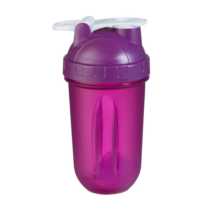 Шейкер, 500 мл, серия: Best, "Мастер К", 19.5 х 10 см, фиолетовый