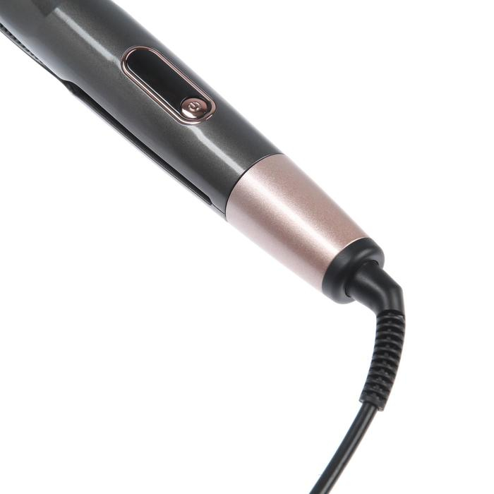 Выпрямитель Galaxy GL 4521, 70 Вт, керамическое покрытие, 91х26 мм, до 220°C, золотистый Выпрямитель Galaxy GL 4521, 70 Вт, керамическое покрытие, 91х26 мм, до 220°C, золотистый