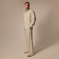 Костюм мужской домашний (рубашка с коротким рукавом и шорты) SL HOME р. XL, кофейный