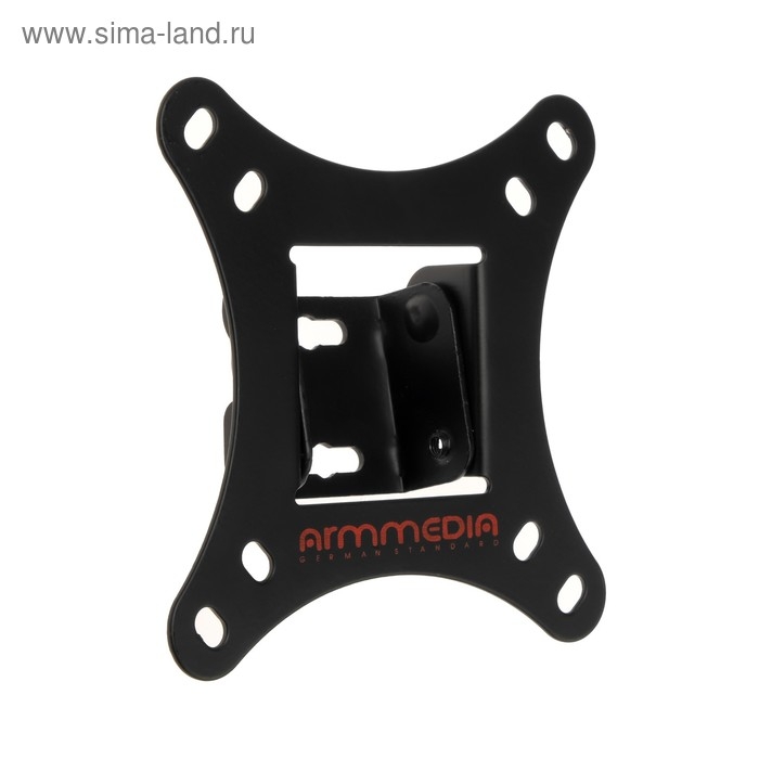 Кронштейн ARM Media LCD-02, для ТВ, наклонный, 15-32 Кронштейн ARM Media LCD-02, для ТВ, наклонный, 15-32", 30 мм от стены, черный