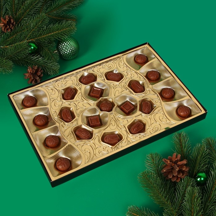 Новый год. Новогодний набор конфет Prestige "Санта Клаус", 210 г