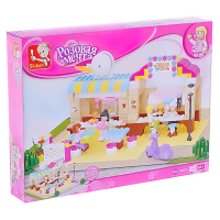 Конструктор &laquo;Розовая мечта: летнее кафе&raquo;, 257 деталей