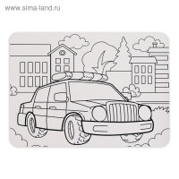 Пазл в рамке «Полезные машины», 34 детали + раскраска Пазл в рамке «Полезные машины», 34 детали + раскраска